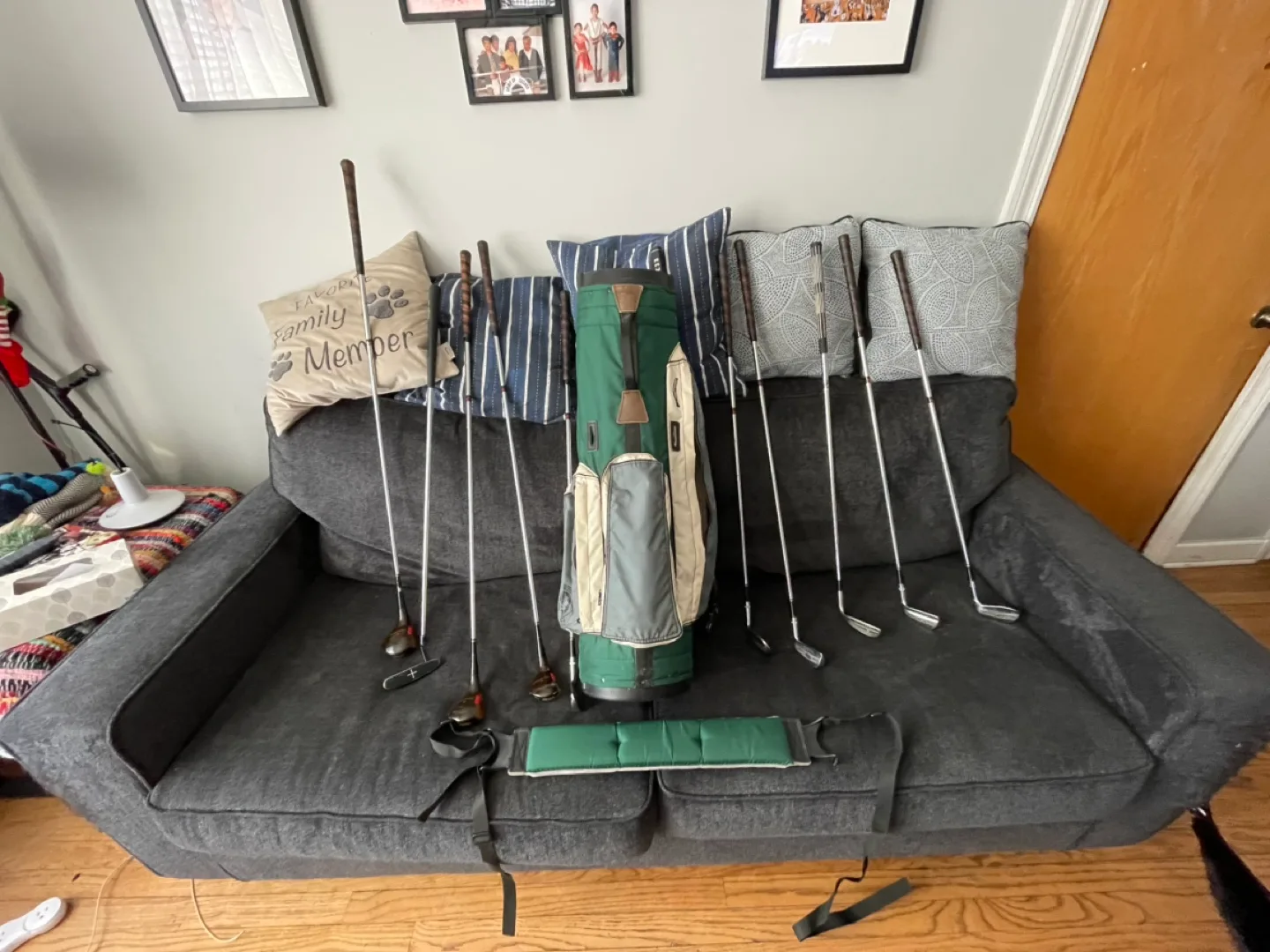 Vintage Golf Club Set with Bag image indicator(6)