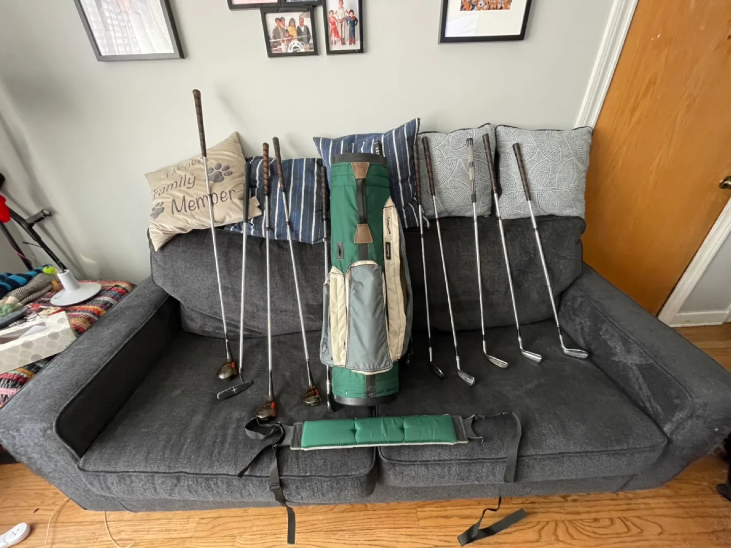 Vintage Golf Club Set with Bag image indicator(4)