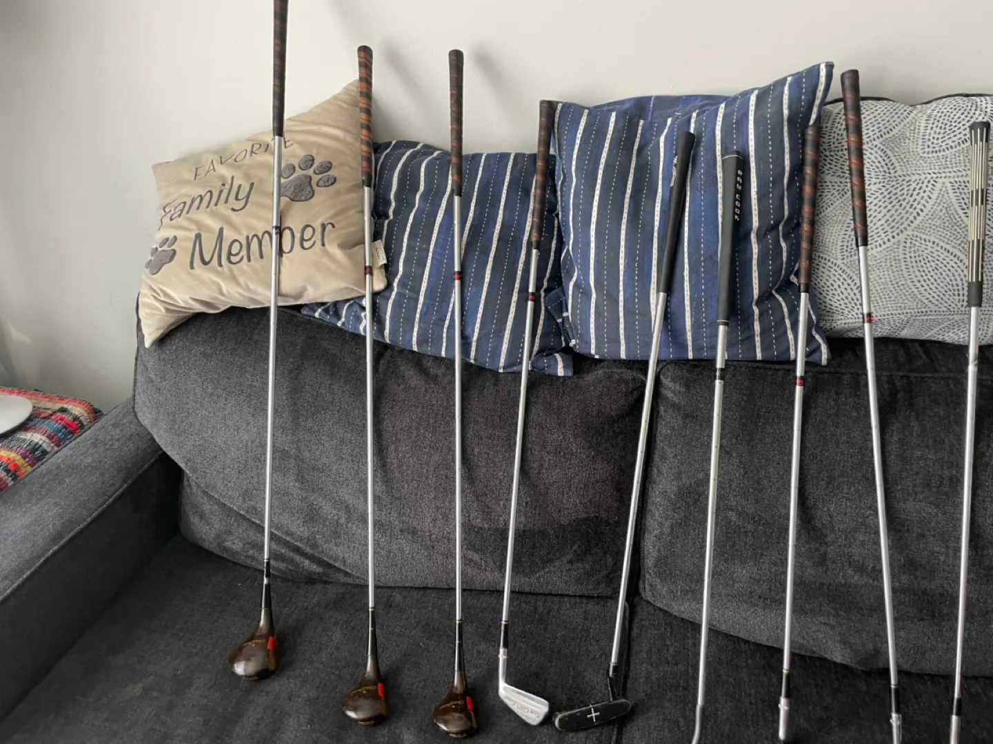 Vintage Golf Club Set with Bag image indicator(9)