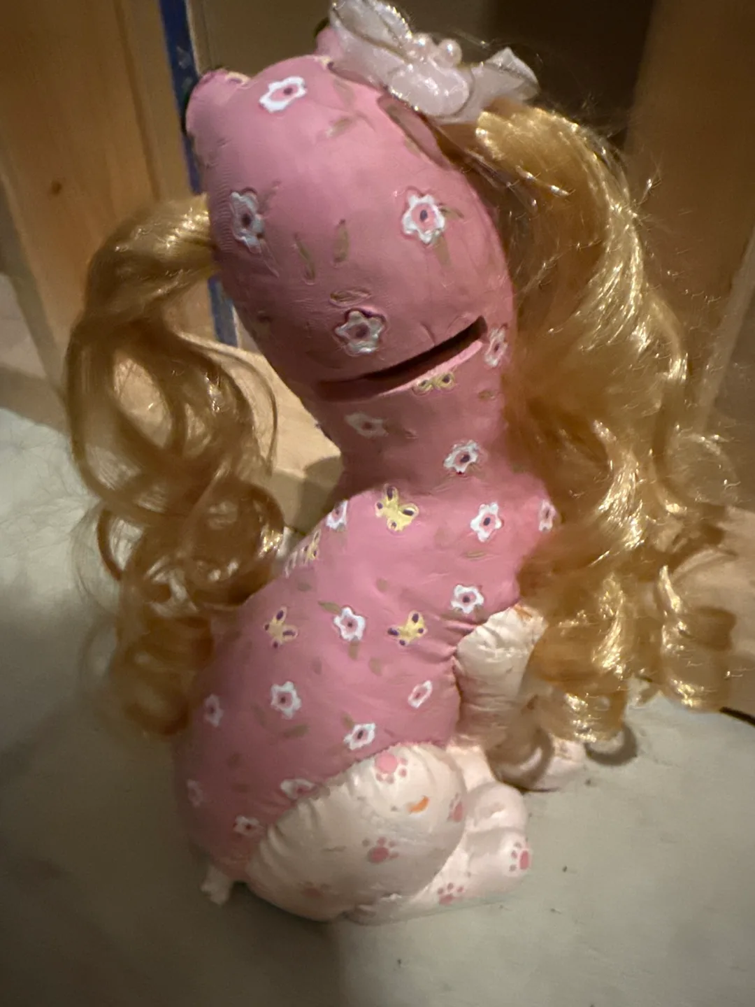 Adorable Pink Puppy Piggy Bank image indicator(2)