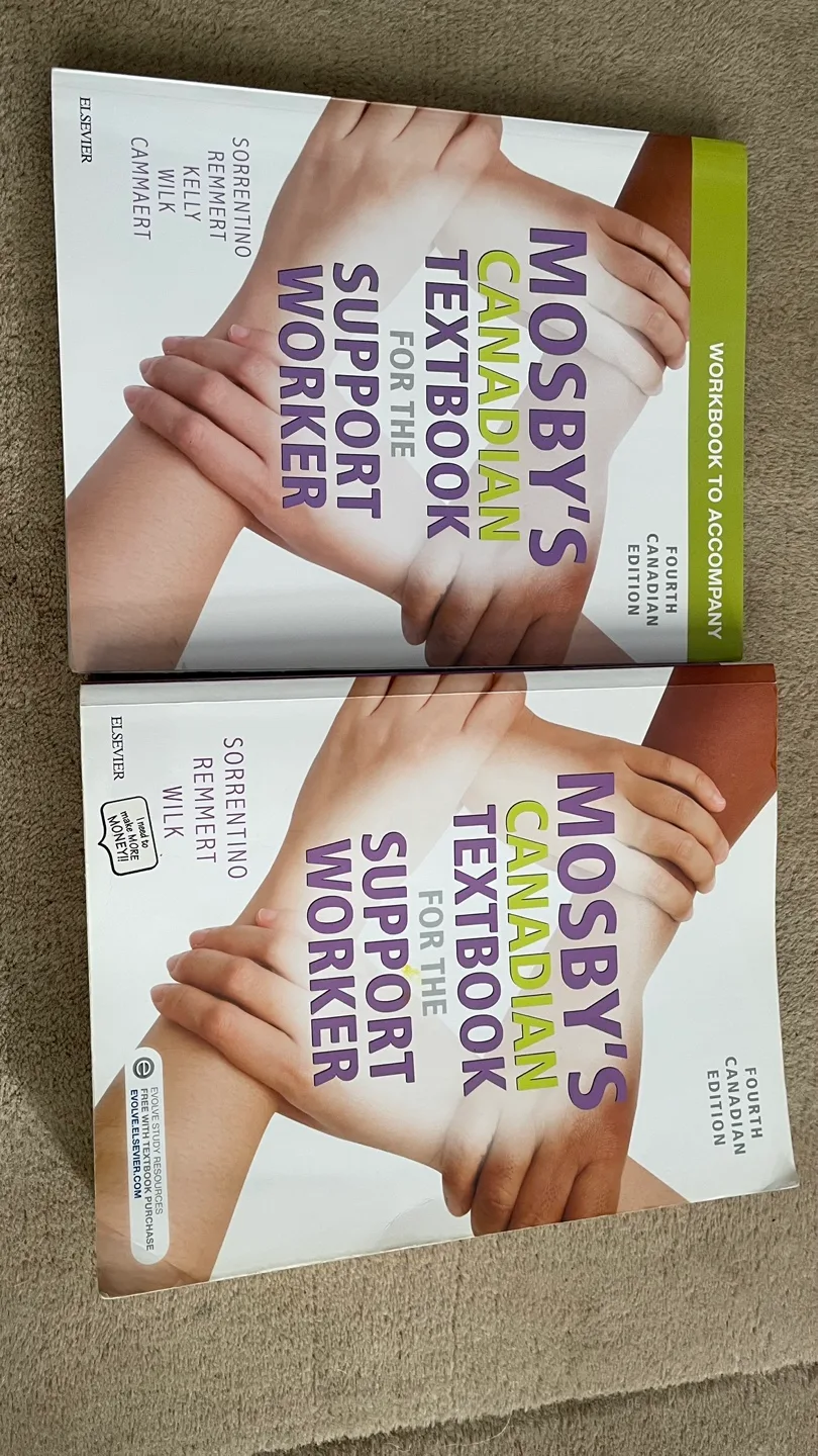 Mosby's Canadian Textbook for the Support Worker w/ Workbook image indicator(4)