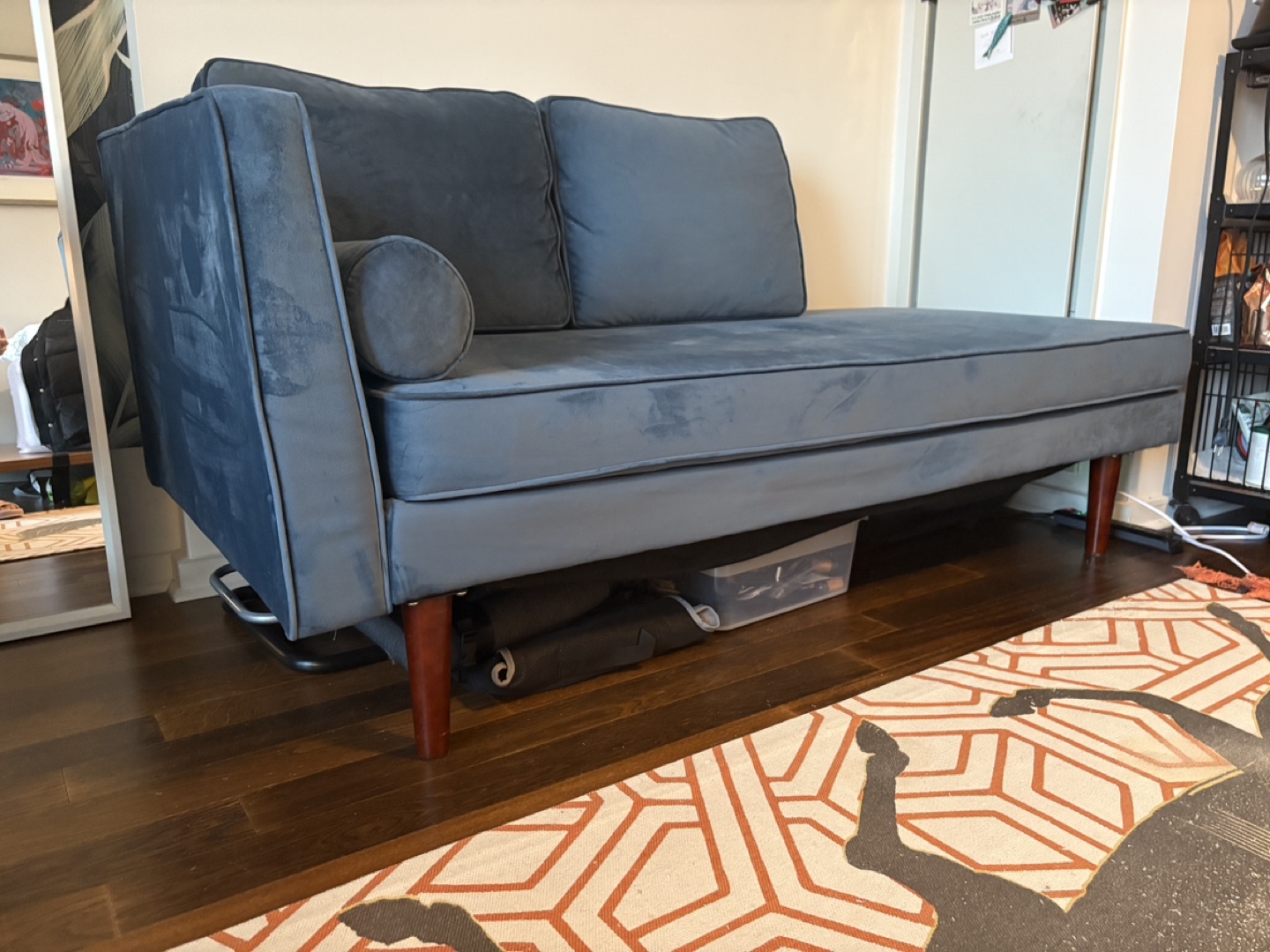 One Left Chaise Square Arm Lounge - photo 3
