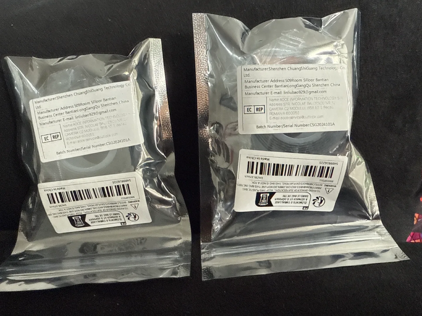 Two rolls of adhesive camera mounting strips image indicator(3)