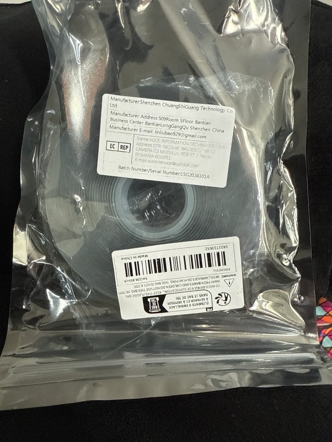 Two rolls of adhesive camera mounting strips image indicator(2)