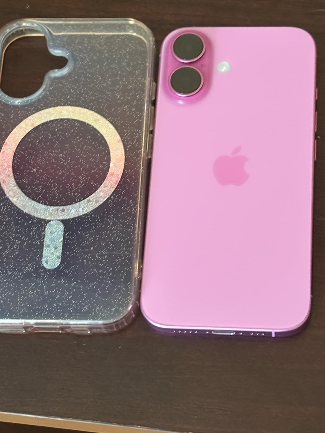 iPhone 16 with case