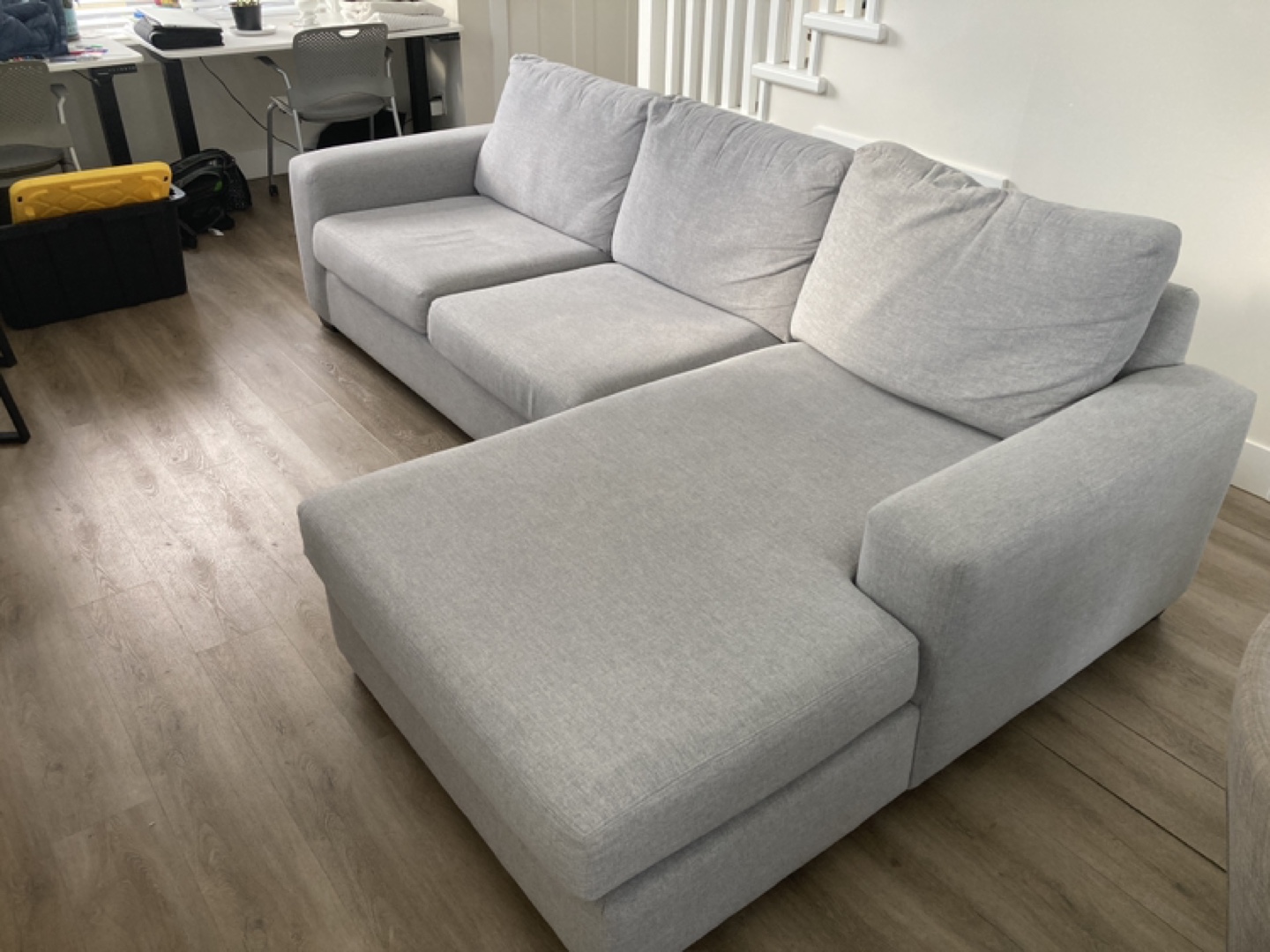 Grey Sectional Sofa - photo 2