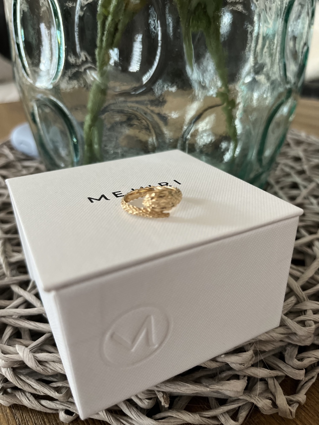 MEJURI snake ring- 14k gold - photo 4