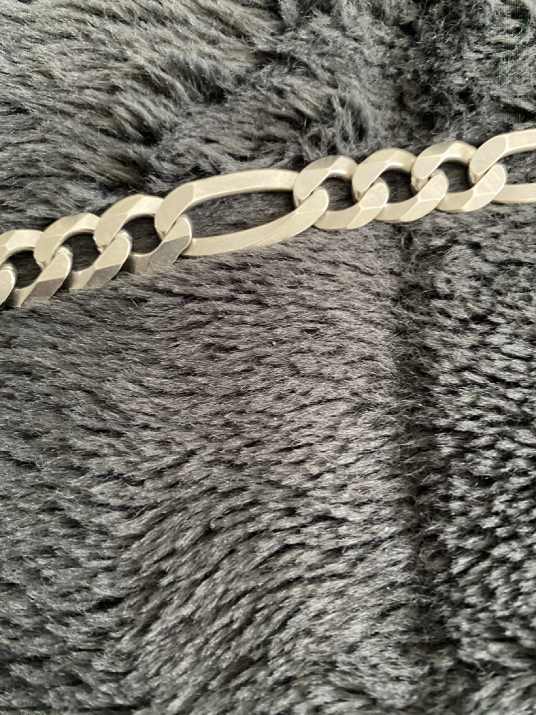 Figaro Bracelet, 925 Sterling Silver, Made in Italy - photo 4