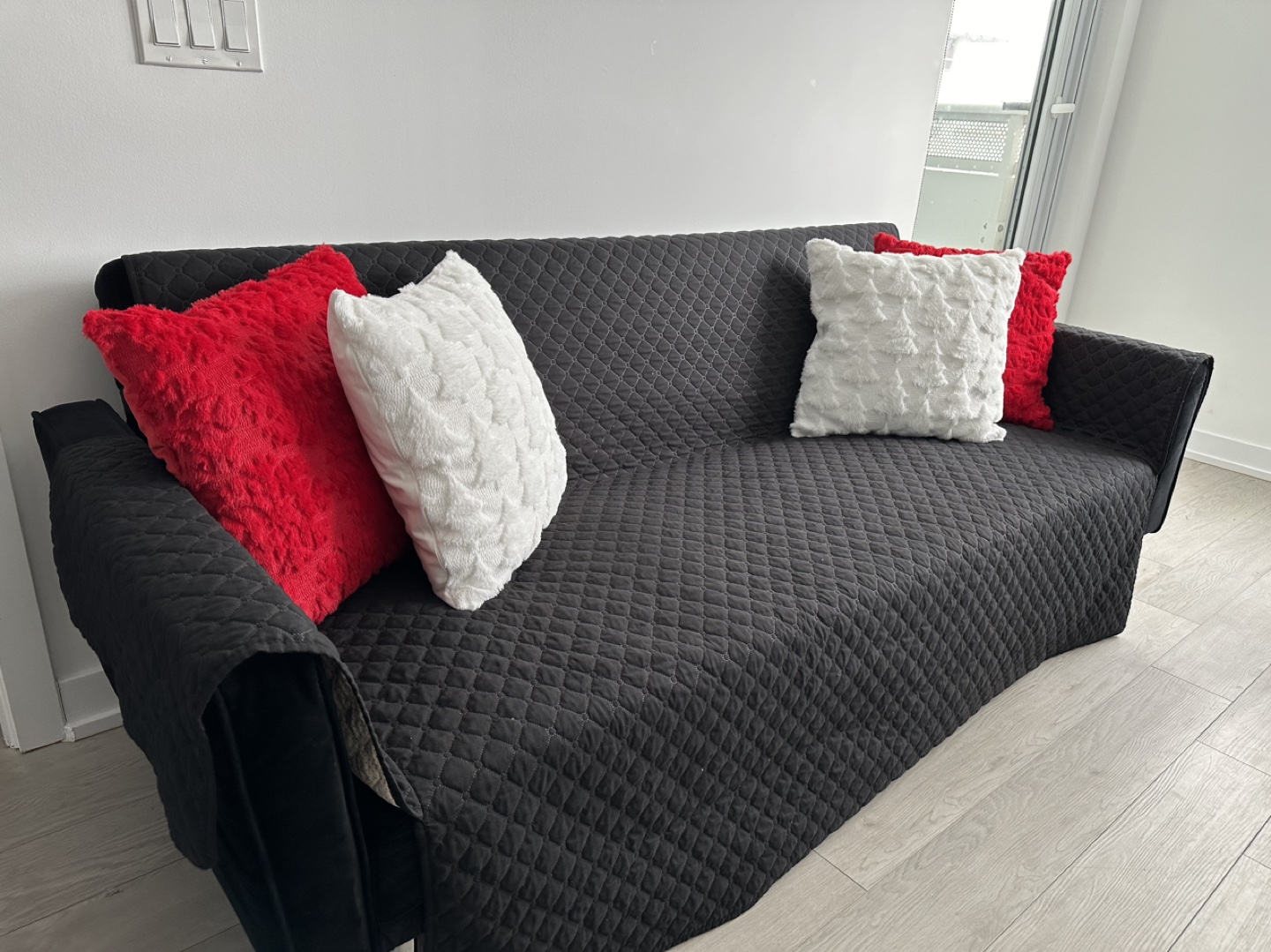 Black Futon Sofa Bed - photo 3