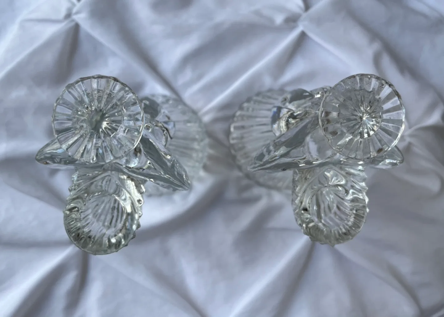 Pair of Crystal Angel Candle Holders image indicator(5)