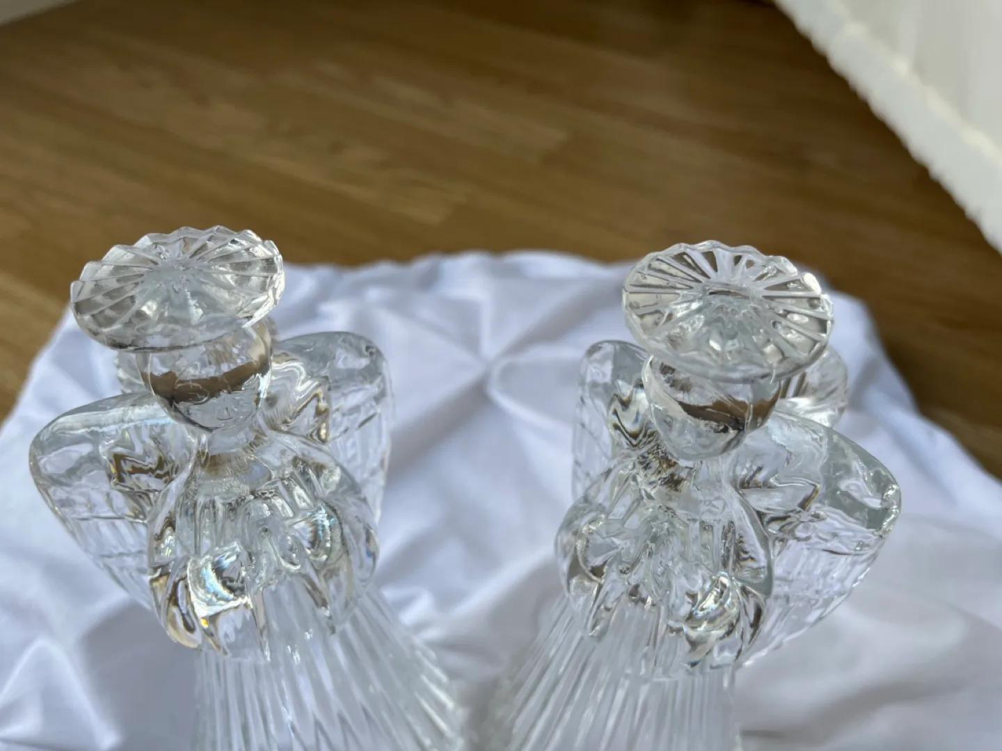 Pair of Crystal Angel Candle Holders image indicator(4)