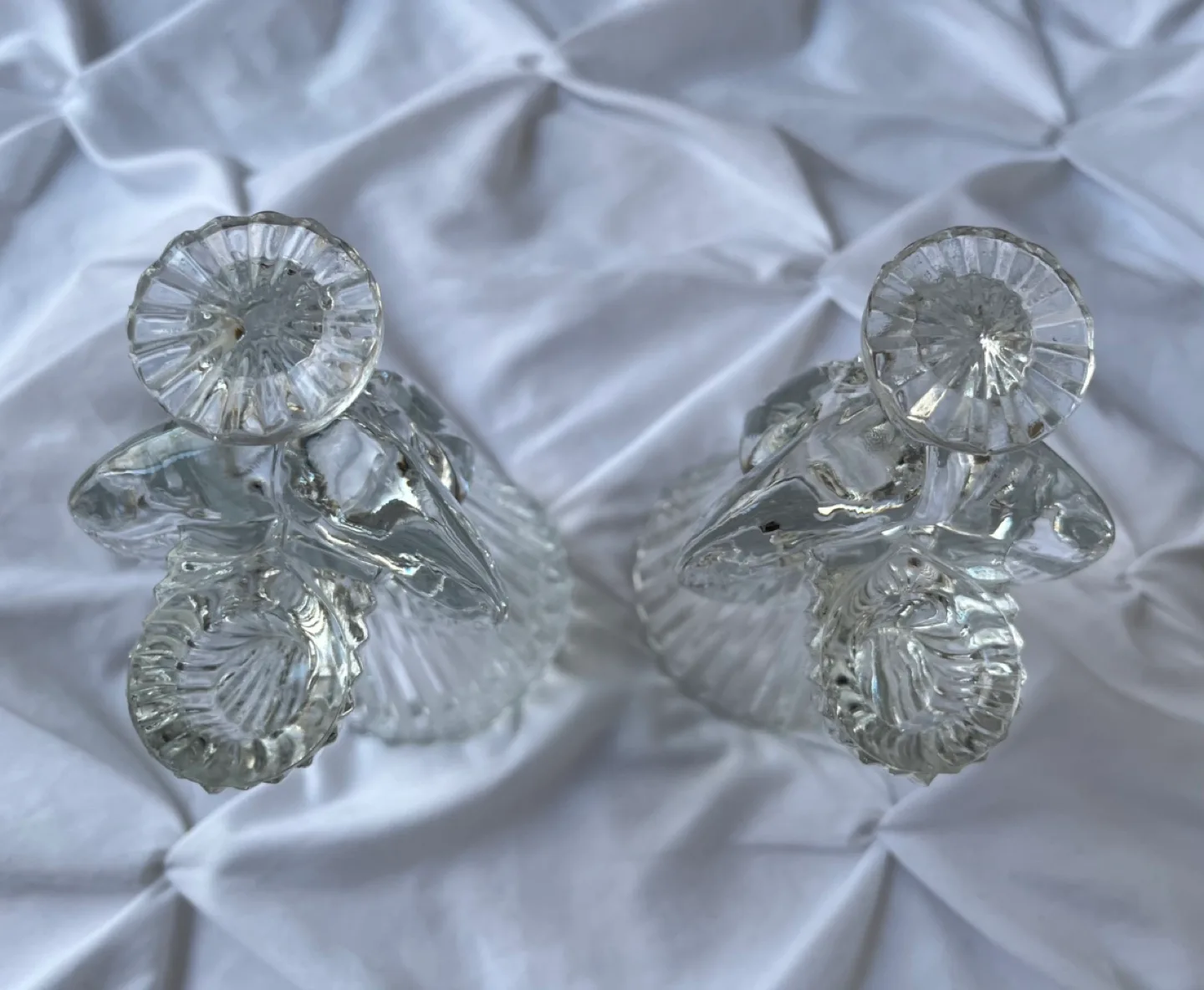 Pair of Crystal Angel Candle Holders image indicator(8)