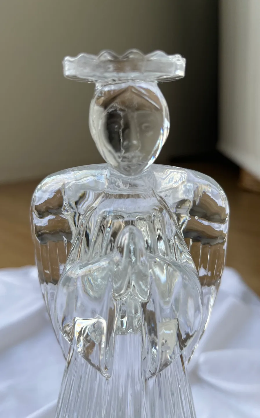 Pair of Crystal Angel Candle Holders image indicator(7)