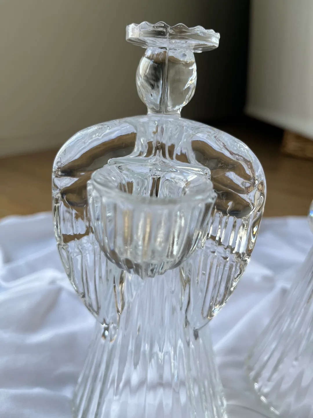 Pair of Crystal Angel Candle Holders image indicator(9)