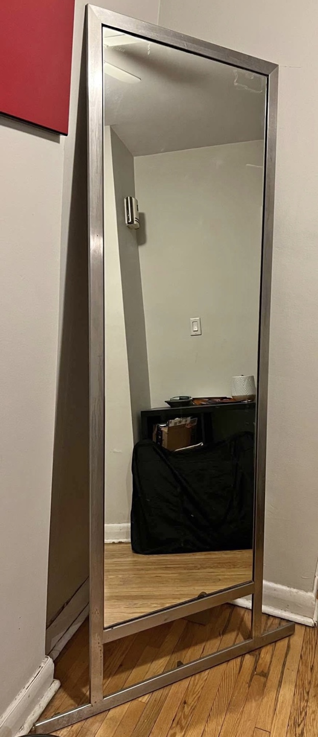 Full-Length Leaner Mirror - Modern Style