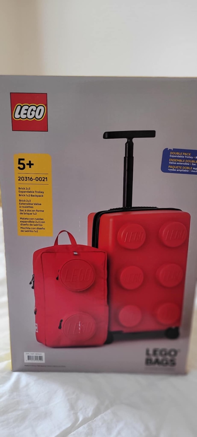LEGO Brick 2-in-1 Trolley and Backpack Set - photo 2