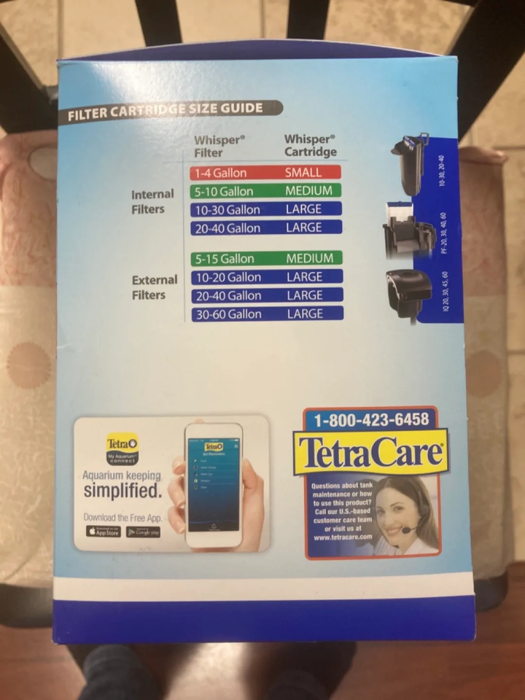 🧡New Tetra Whisper BIO-Bag Filter Cartridges Large 12 Pack image indicator(4)