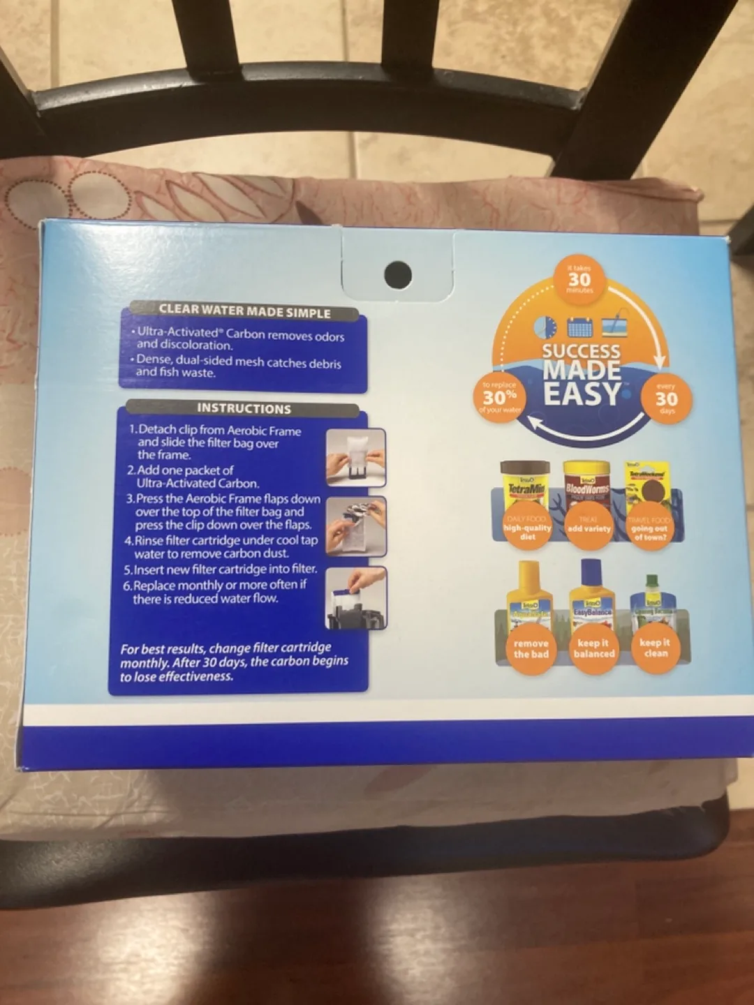 🧡New Tetra Whisper BIO-Bag Filter Cartridges Large 12 Pack image indicator(3)