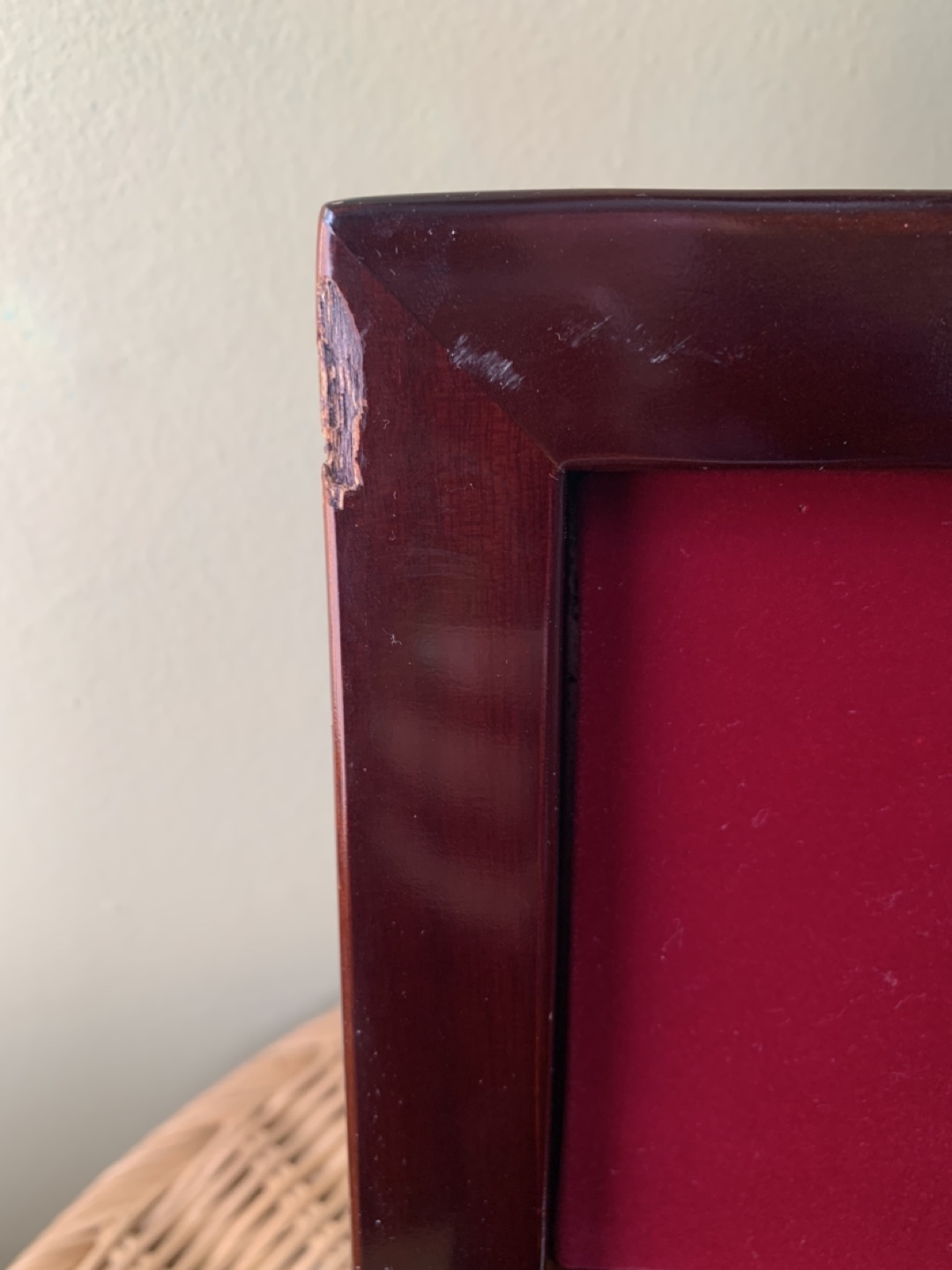 Dark Wooden Vintage Jewellery Box - photo 4