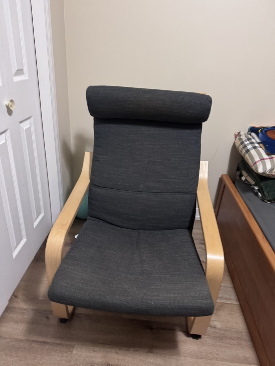IKEA STRANDMON Wing Chair - Dark Grey - photo 3
