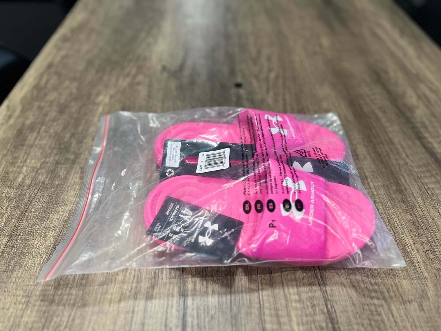 Under Armour Girls' Slides - Sizes 4Y / 5Y - Pink - photo 3