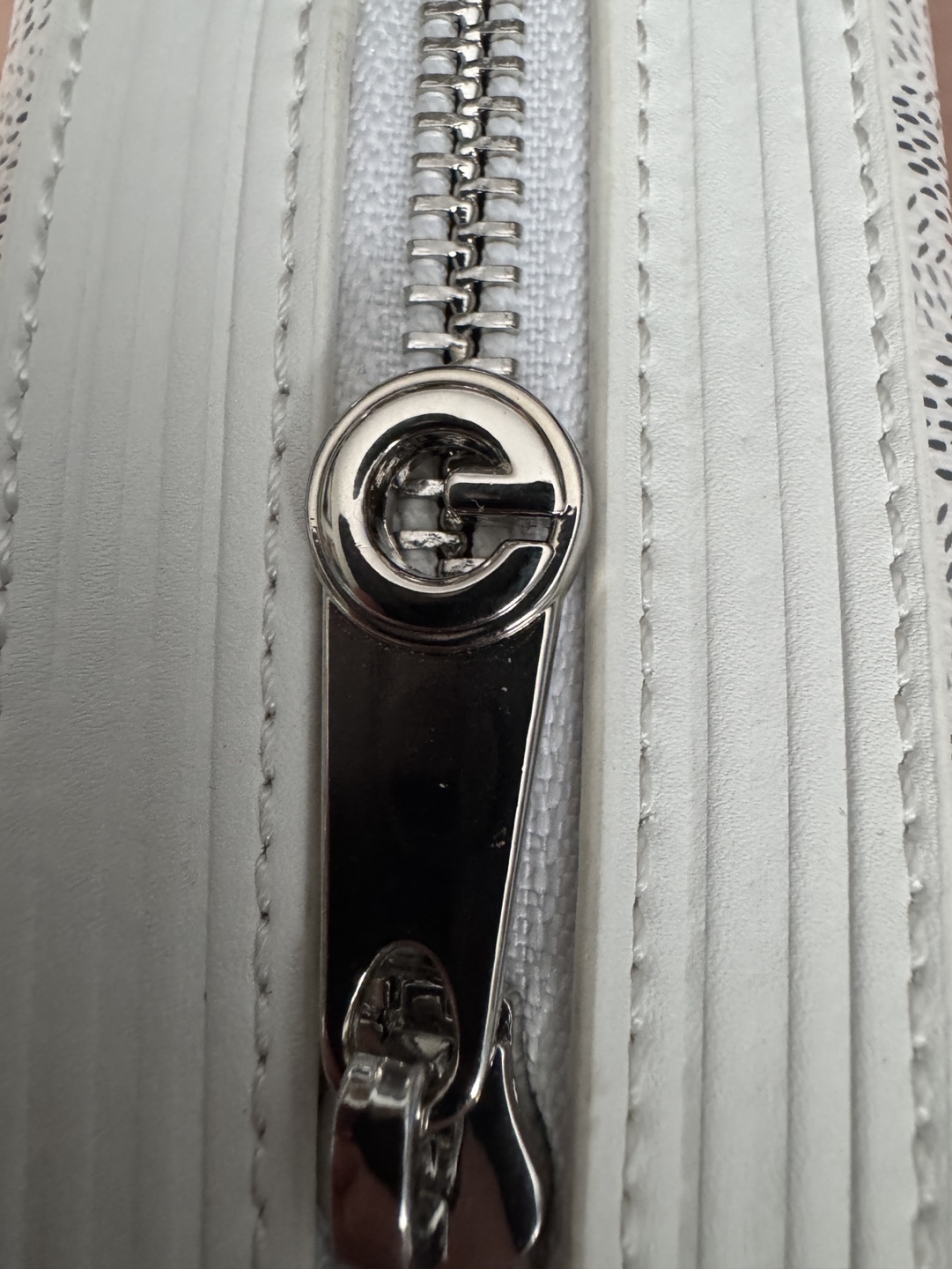Goyard St. Louis Pochette in White - photo 4