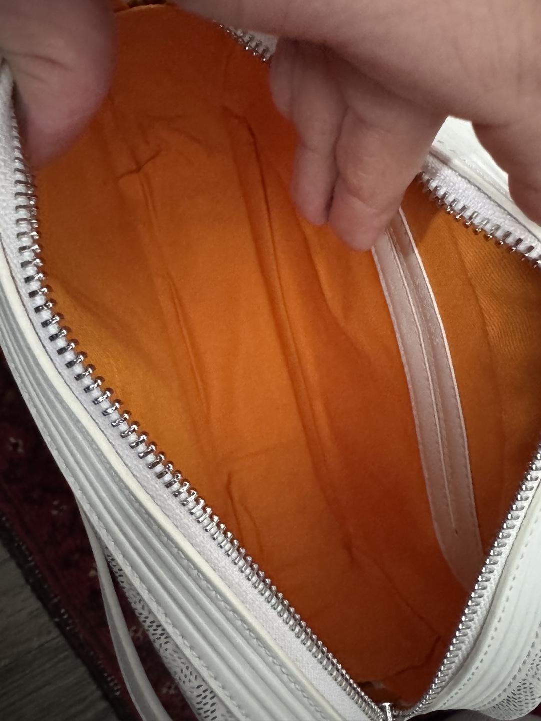 Goyard St. Louis Pochette in White - photo 5