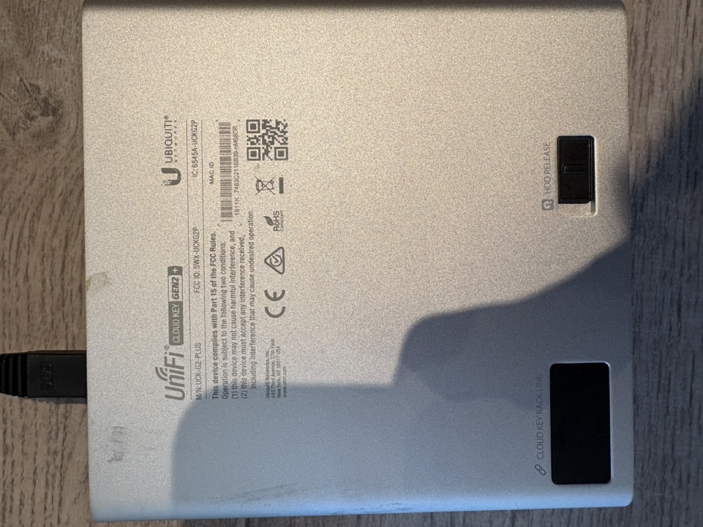 Ubiquiti UniFi Cloud Key Gen2 Plus Network Device - photo 3