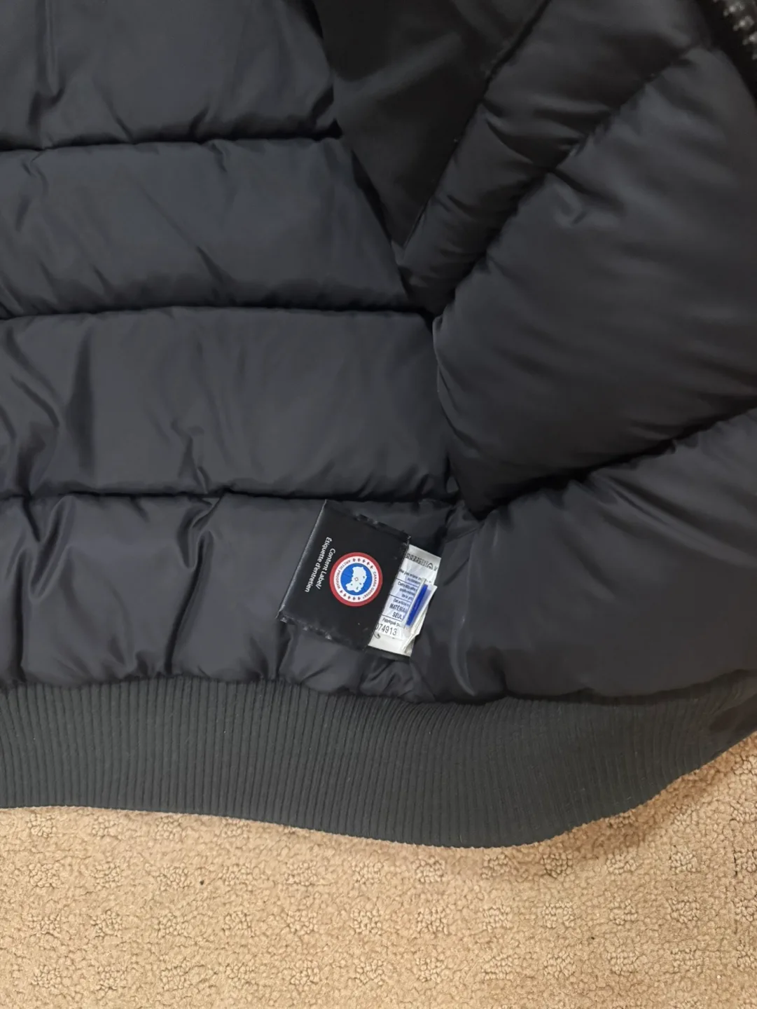 Canada Goose Bomber Jacket - Black - Size XS image indicator(2)