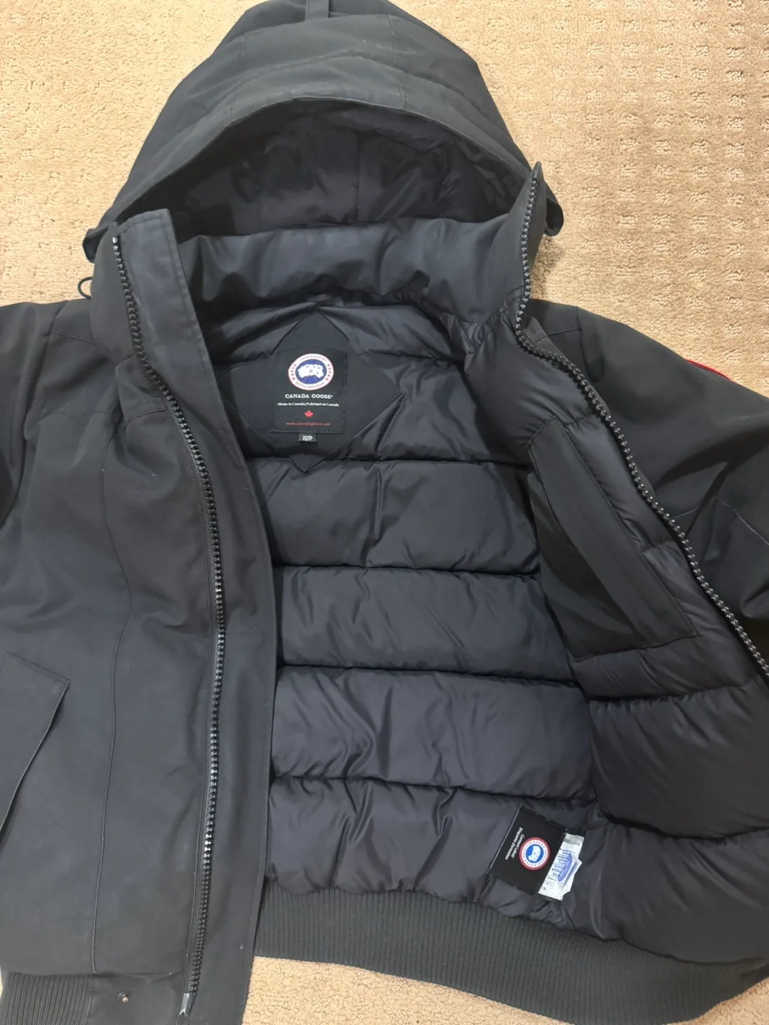 Canada Goose Bomber Jacket - Black - Size XS image indicator(5)