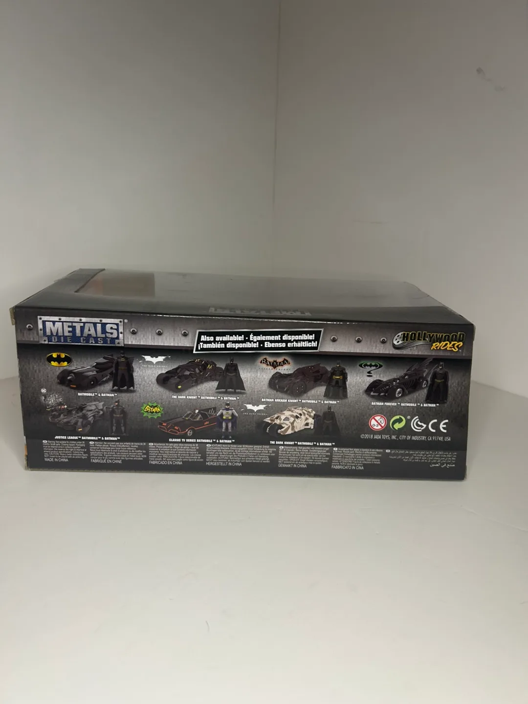 Batman Arkham Knight Batmobile & Batman Figure - Metals Die Cast image indicator(3)