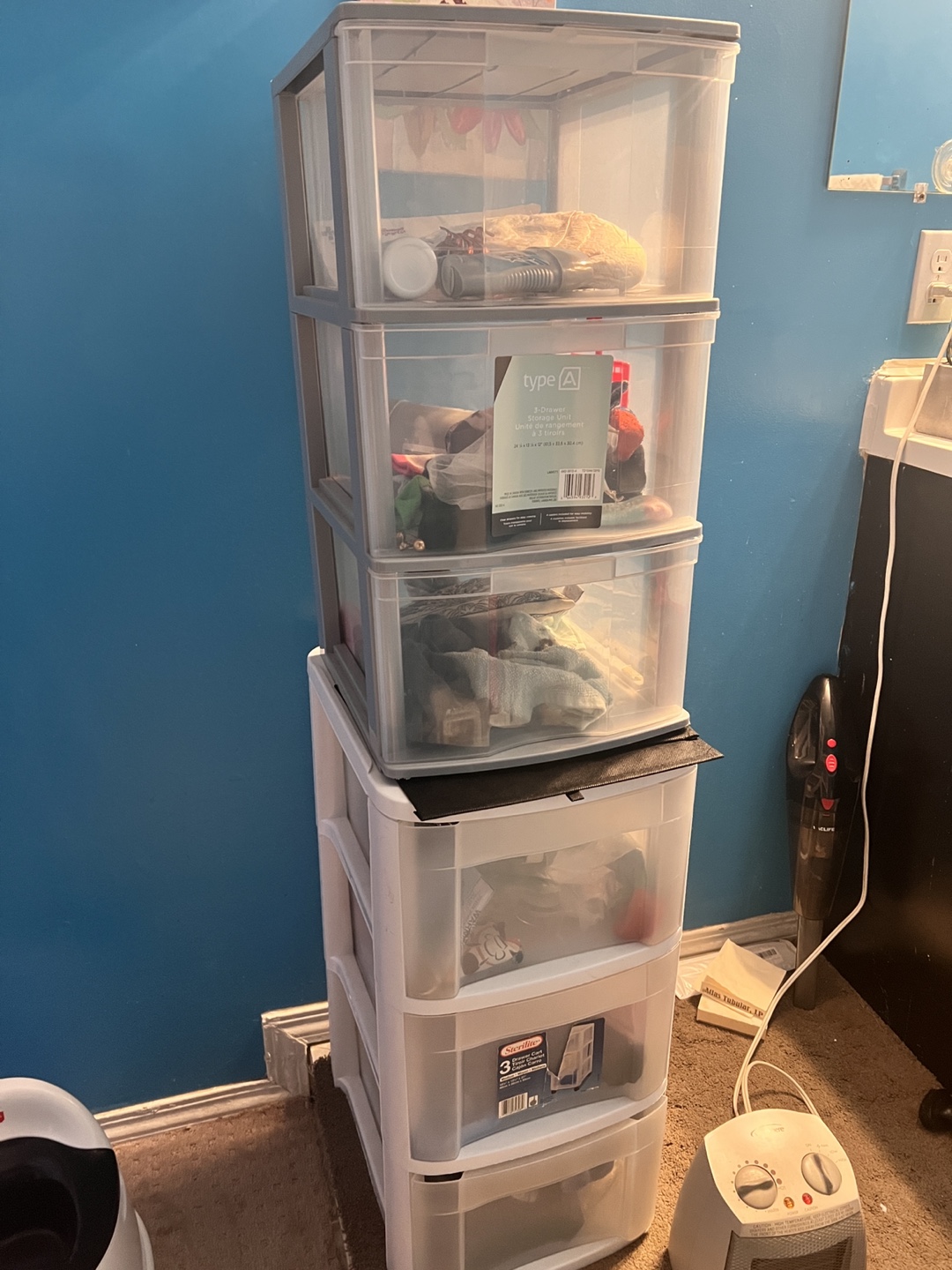 Sterilite 3-Drawer Storage Carts - photo 3