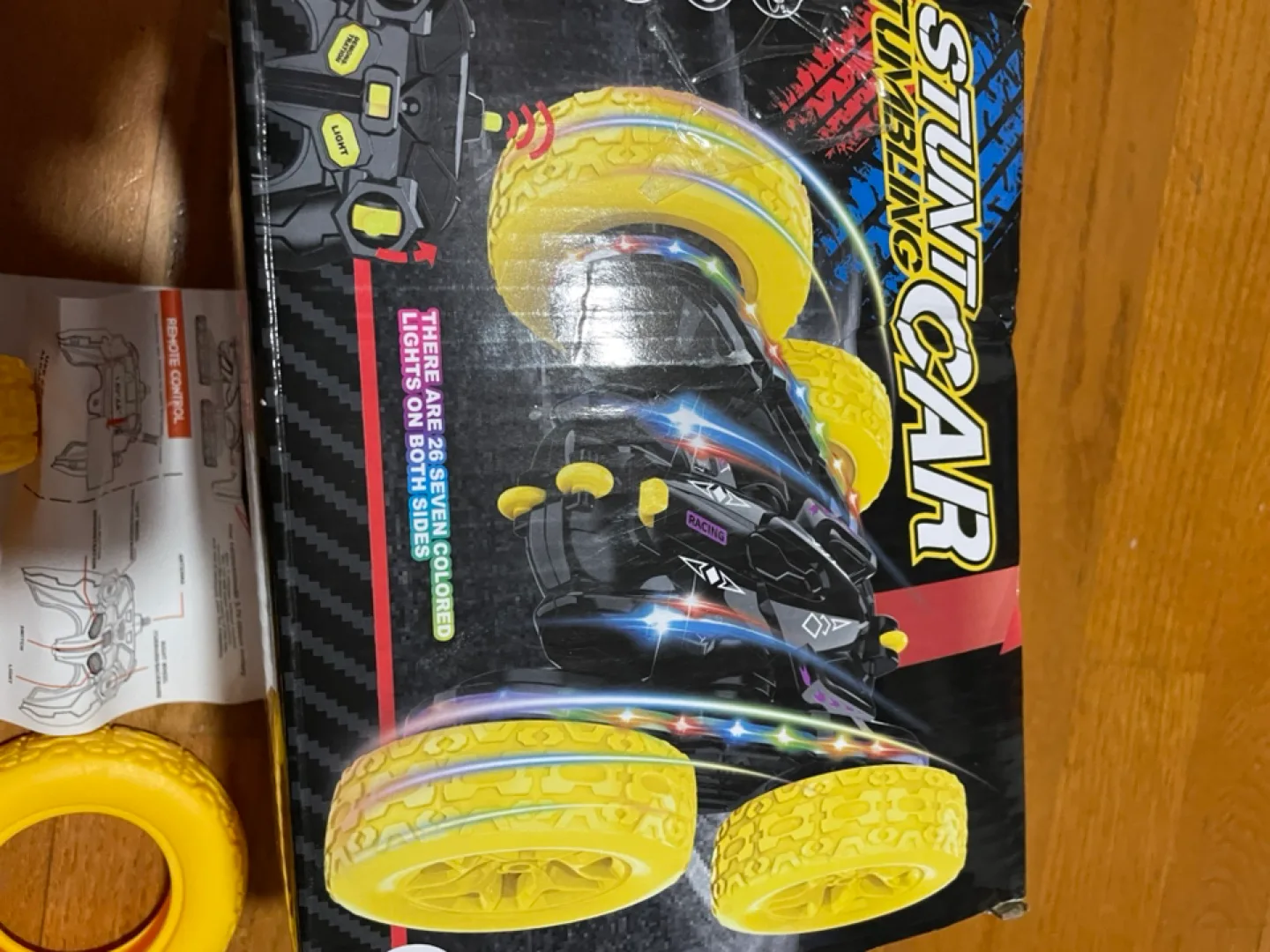 Remote Control Stunt Car with Lights image indicator(2)