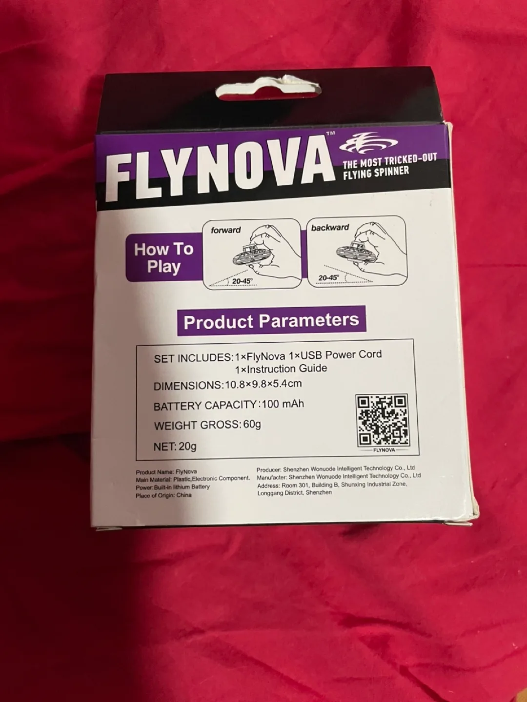 Flynova UFO Fidget Drone - LED Lights, Flying Fun! image indicator(5)