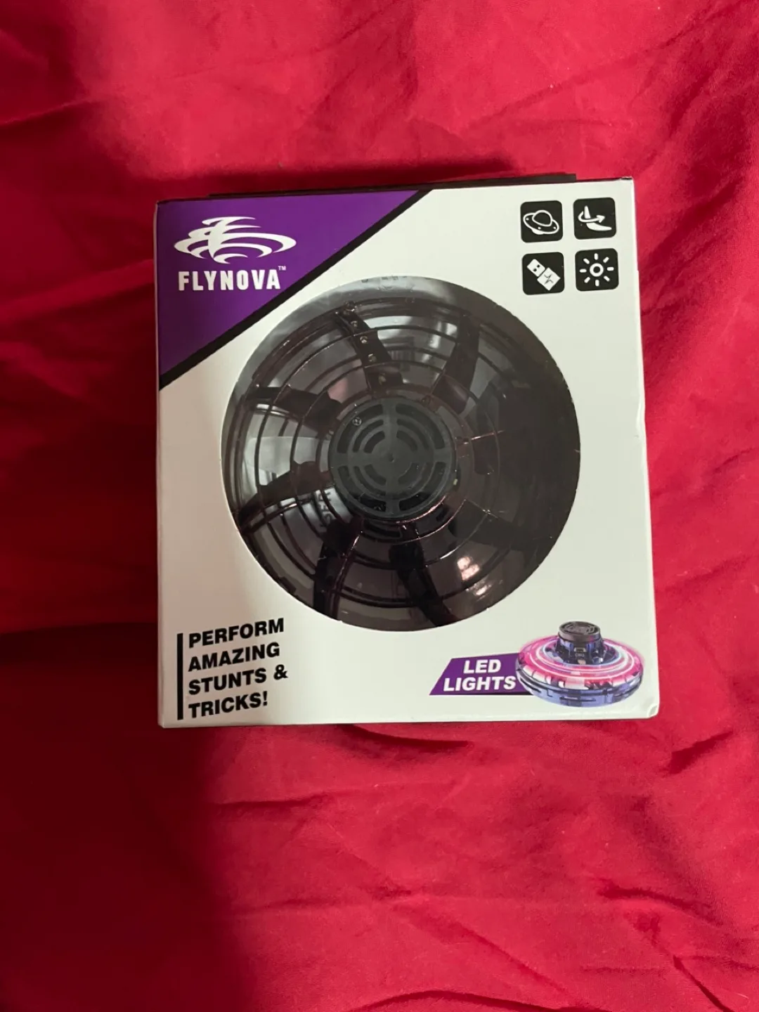 Flynova UFO Fidget Drone - LED Lights, Flying Fun! image indicator(7)