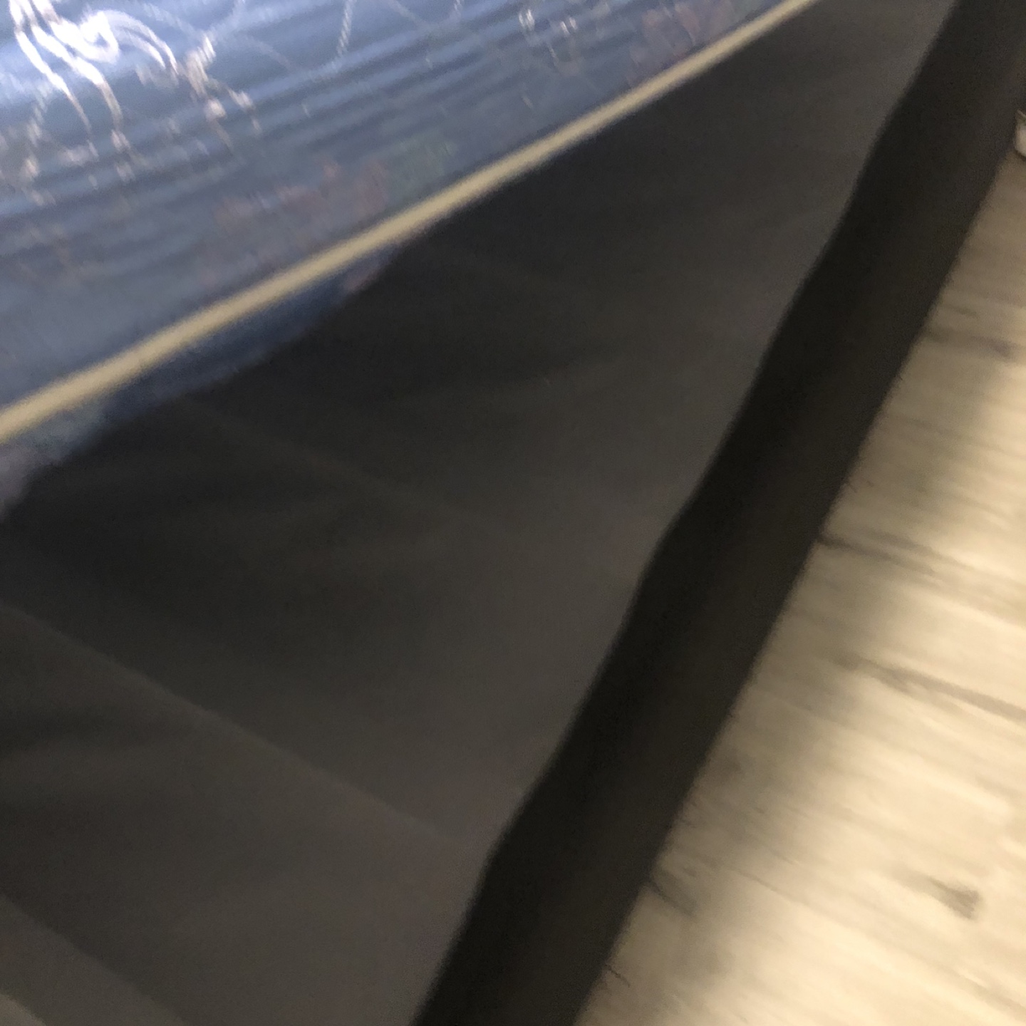 Queen size headboard, mattress and base - photo 4