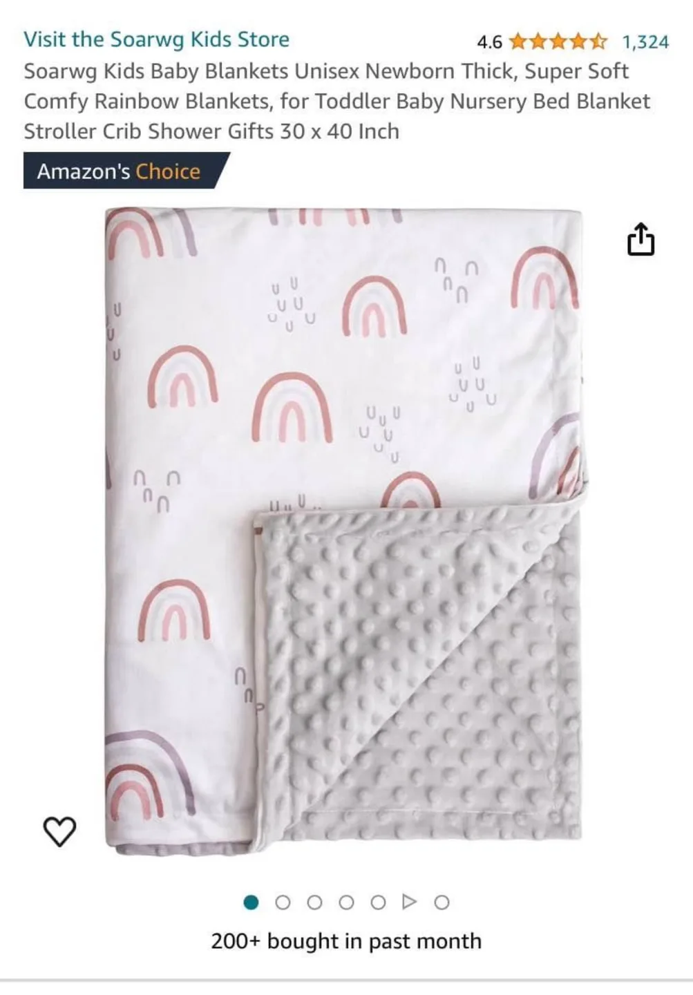 Sealed! Baby Blanket Unisex / Baby Shower Gifts image indicator(3)