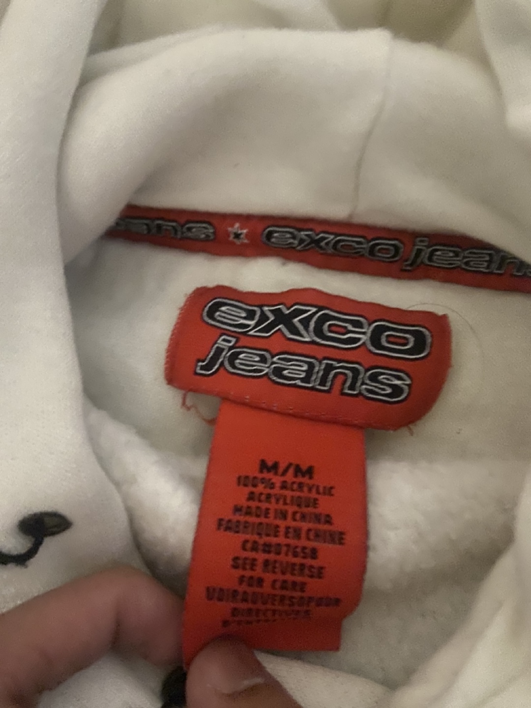 Vintage Exco Jeans Hoodie - Size Medium - photo 3