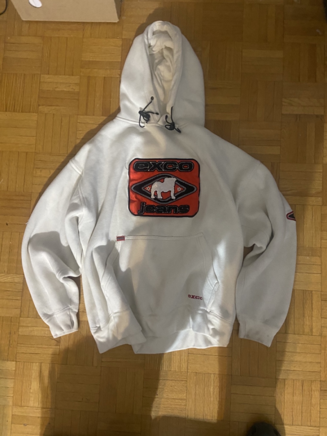 Vintage Exco Jeans Hoodie - Size Medium