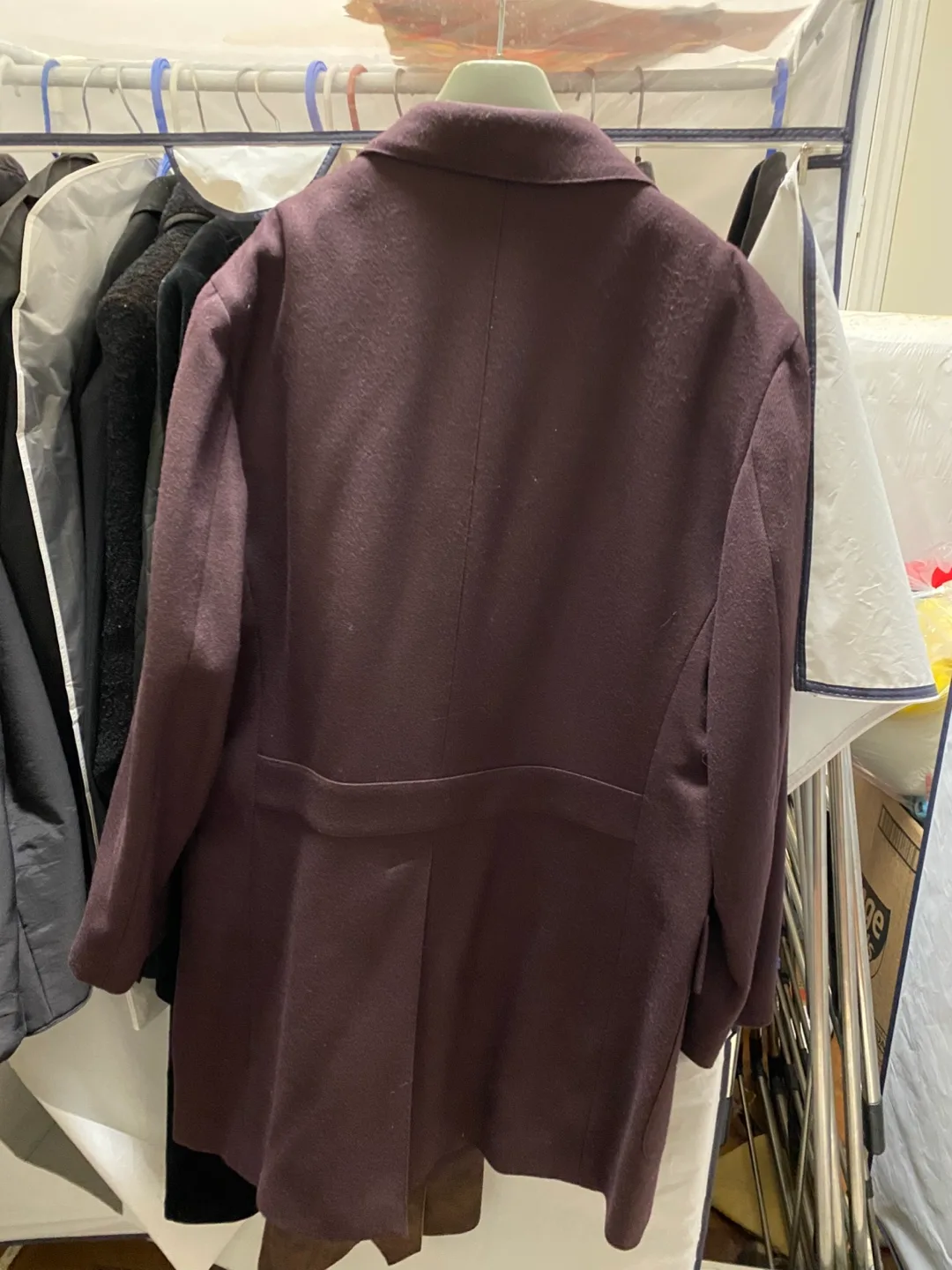 Gianni Versace Men's Burgundy Blazer image indicator(2)