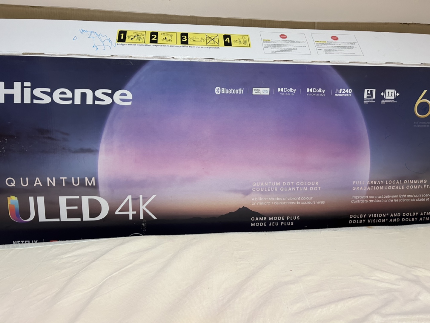 Hisense 65-inch ULED 4K Smart TV - photo 2