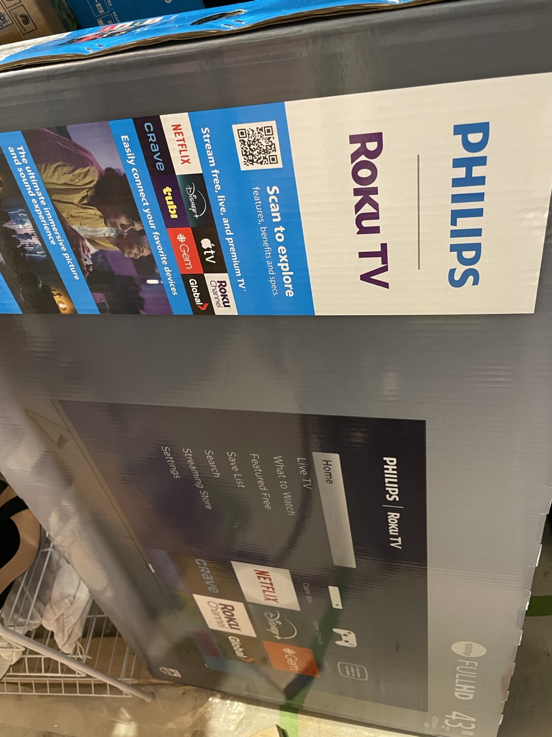 Philips 43" Roku TV