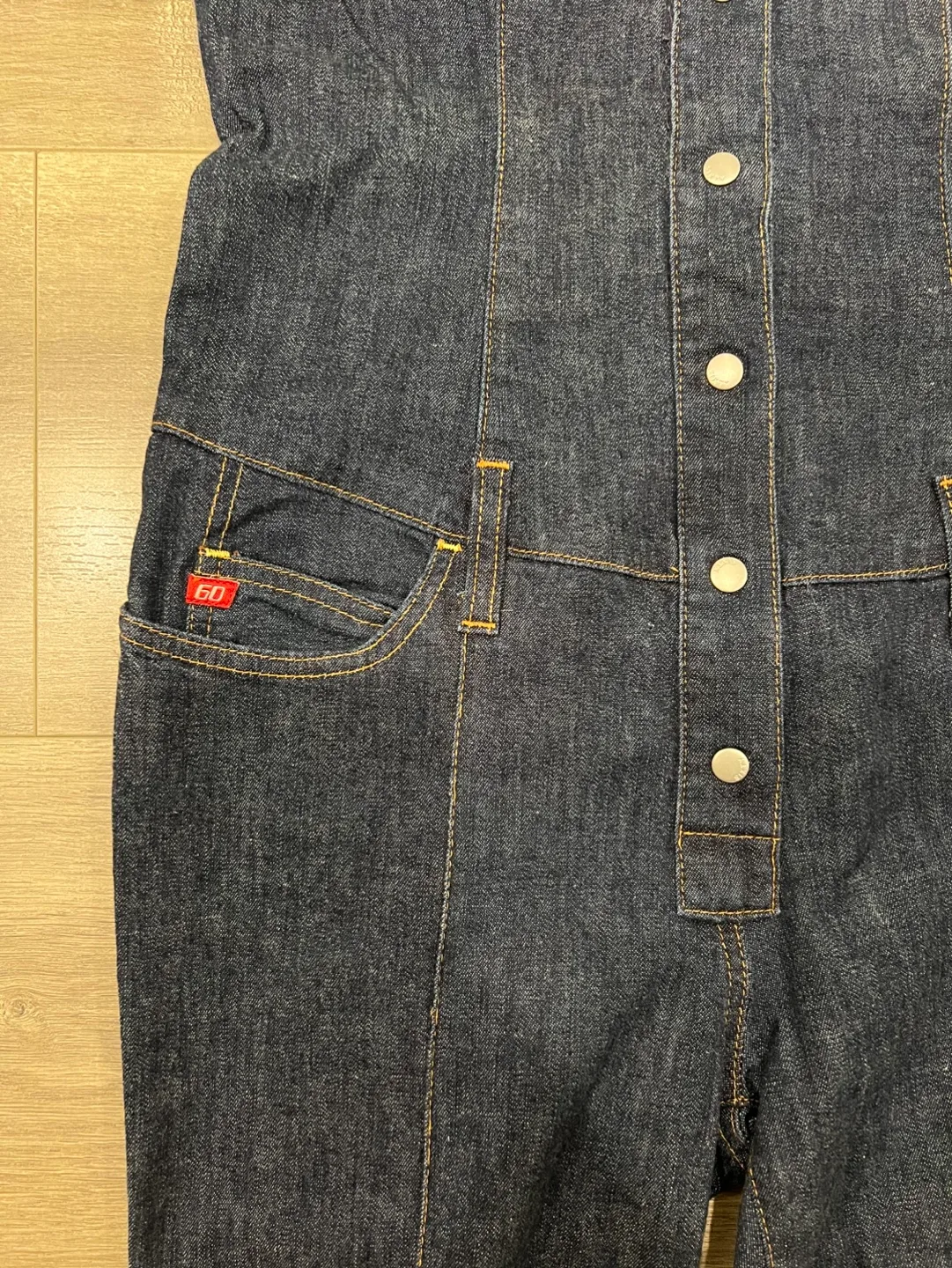 Miss Sixty Denim Jumpsuit Size Small image indicator(3)