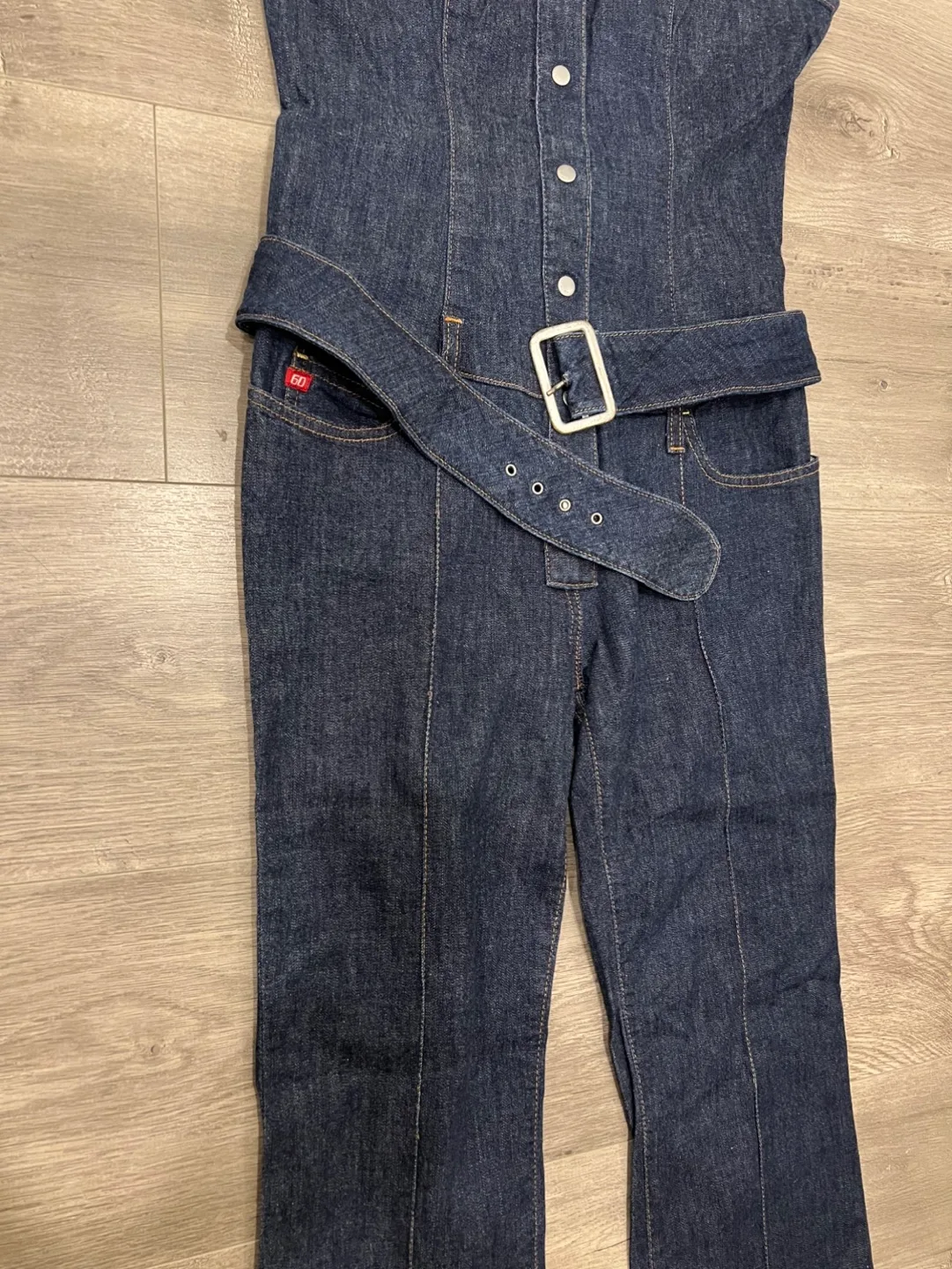 Miss Sixty Denim Jumpsuit Size Small image indicator(8)