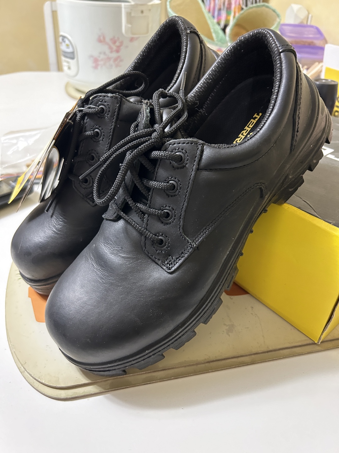 Terra Albany 835235 Men's Black Safety Shoes - Size 9.5 - photo 2