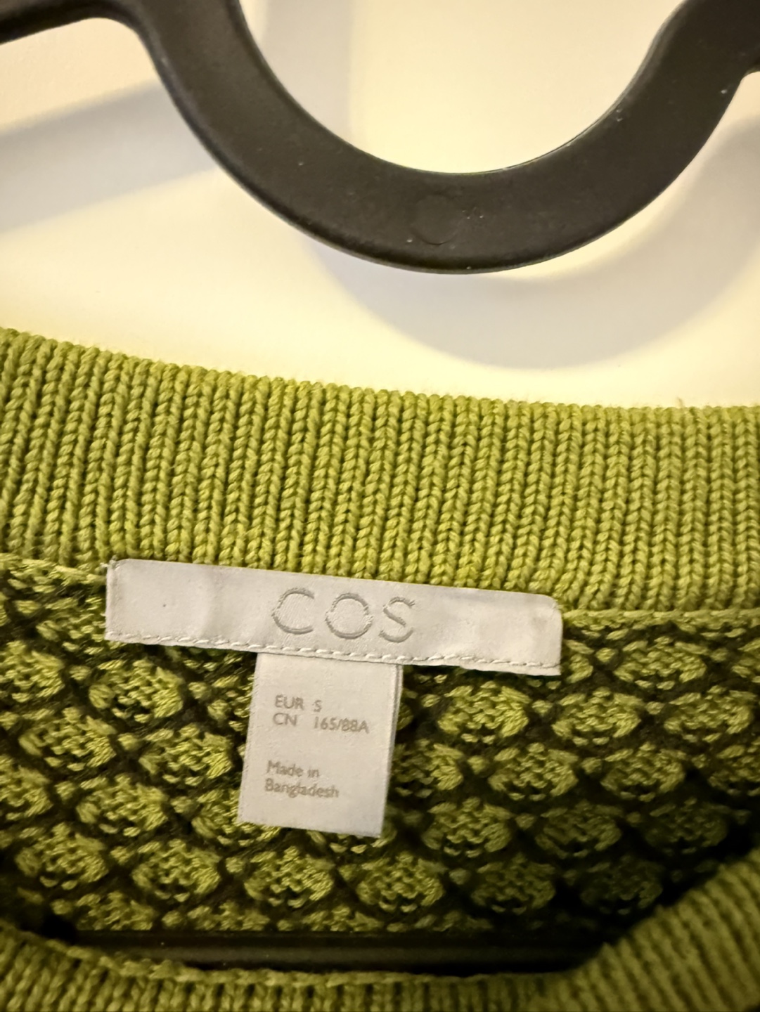 COS Green Knitted Dress Size S - photo 2