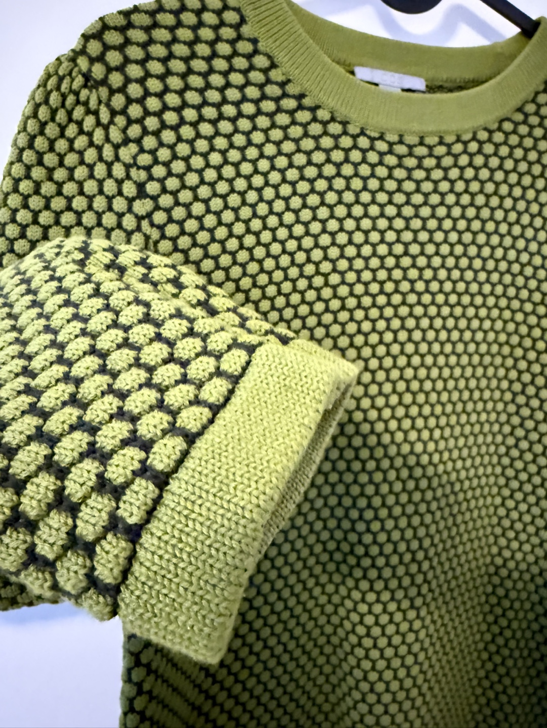 COS Green Knitted Dress Size S - photo 3