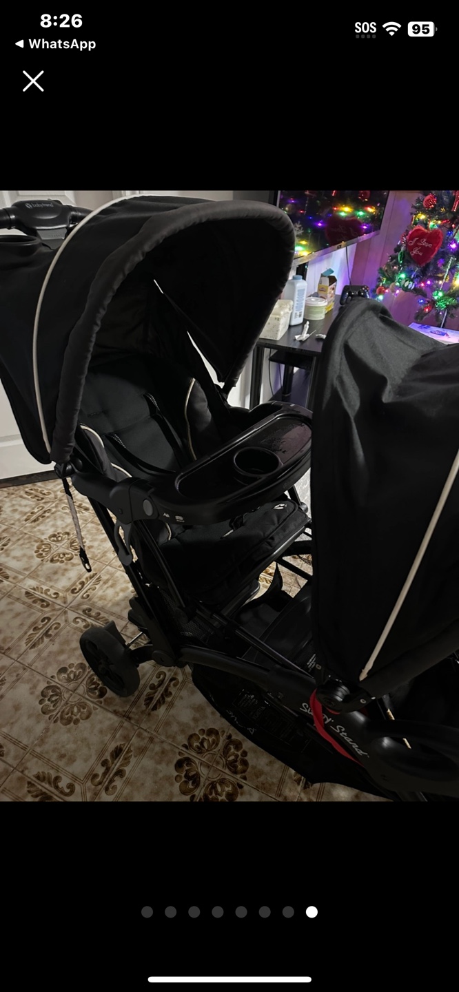 Children Double Stroller