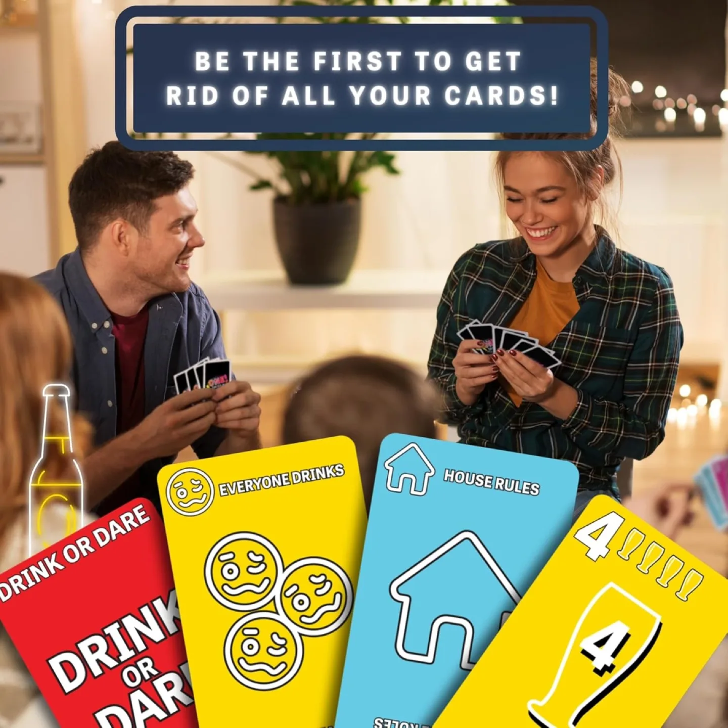 ONE! Drink Card Game - Party Game for Adults image indicator(3)