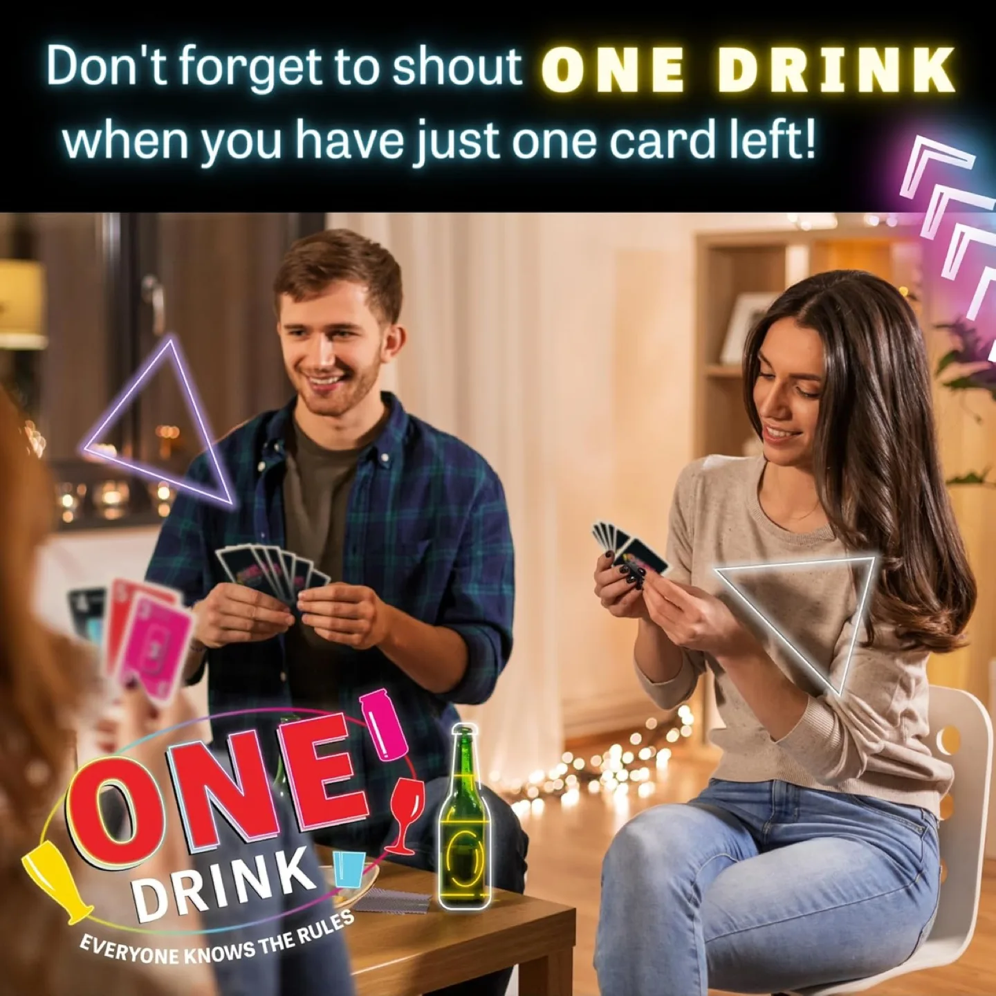 ONE! Drink Card Game - Party Game for Adults image indicator(6)